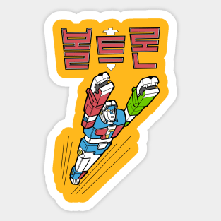 Korean Voltron Sticker